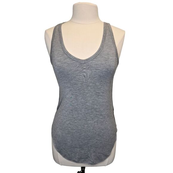 Highline Collective Women's Deep V Neck Grey Tank Top S - Picture 8 of 13